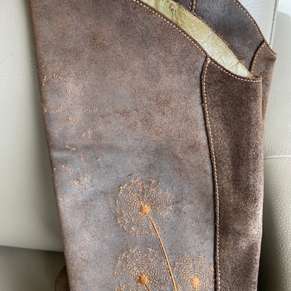 EL NATURALISTA over-the-knee leather boots Angkor N976 US 6-6.5 dark brown - Picture 3 of 16